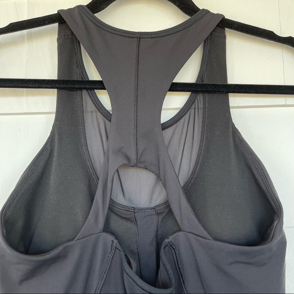 Lululemon Black Mesh With Me Racer Back Tank - Picture 9 of 12